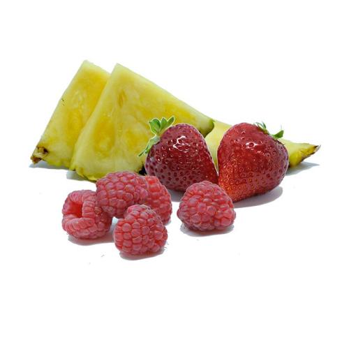 CONFITUUR FRAMBOOS & AARDBEI & ANANAS