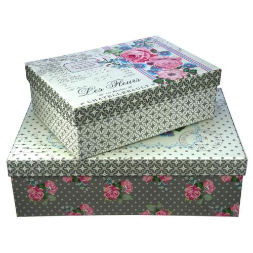 SIERDOZEN KARTON RECHTHOEKIG (SET VAN 2)