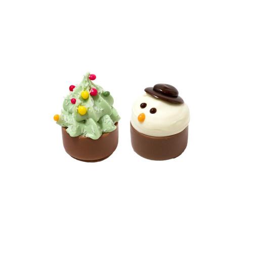 SNEEUWPOP & KERSTBOOM IN CUPJE