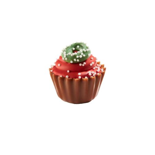 KERST CUPCAKE ROOD
