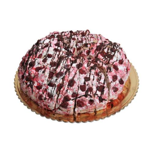 NOUGATTAART FRAMBOOS & CHOCOLADE NOUGATTAART FRAMBOOS & CHOCOLADE