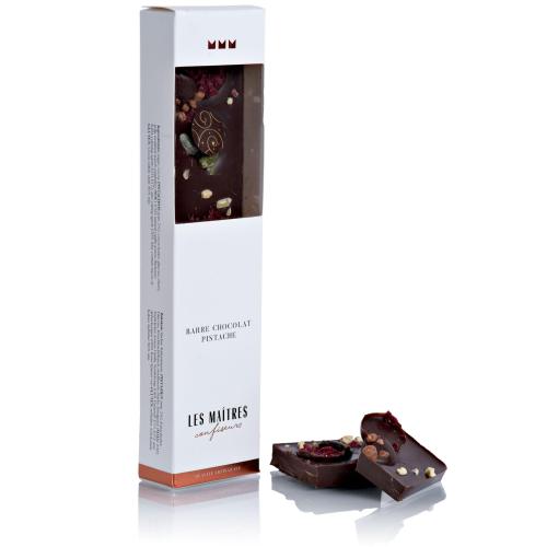 BARRE CHOCOLAT PISTACHE (FONDANT)