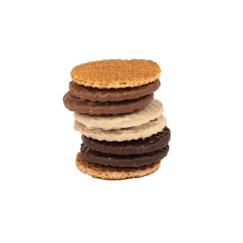 AMBACHTELIJKE STROOPWAFELS - MINI - CHOCOLADE