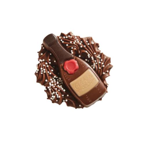 KRANS MET CHAMPAGNEFLES - MELK