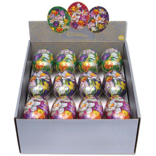 CLOISONNE MEDIUM EGGS 3 ASS